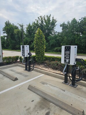 Electric vehicle-charging station