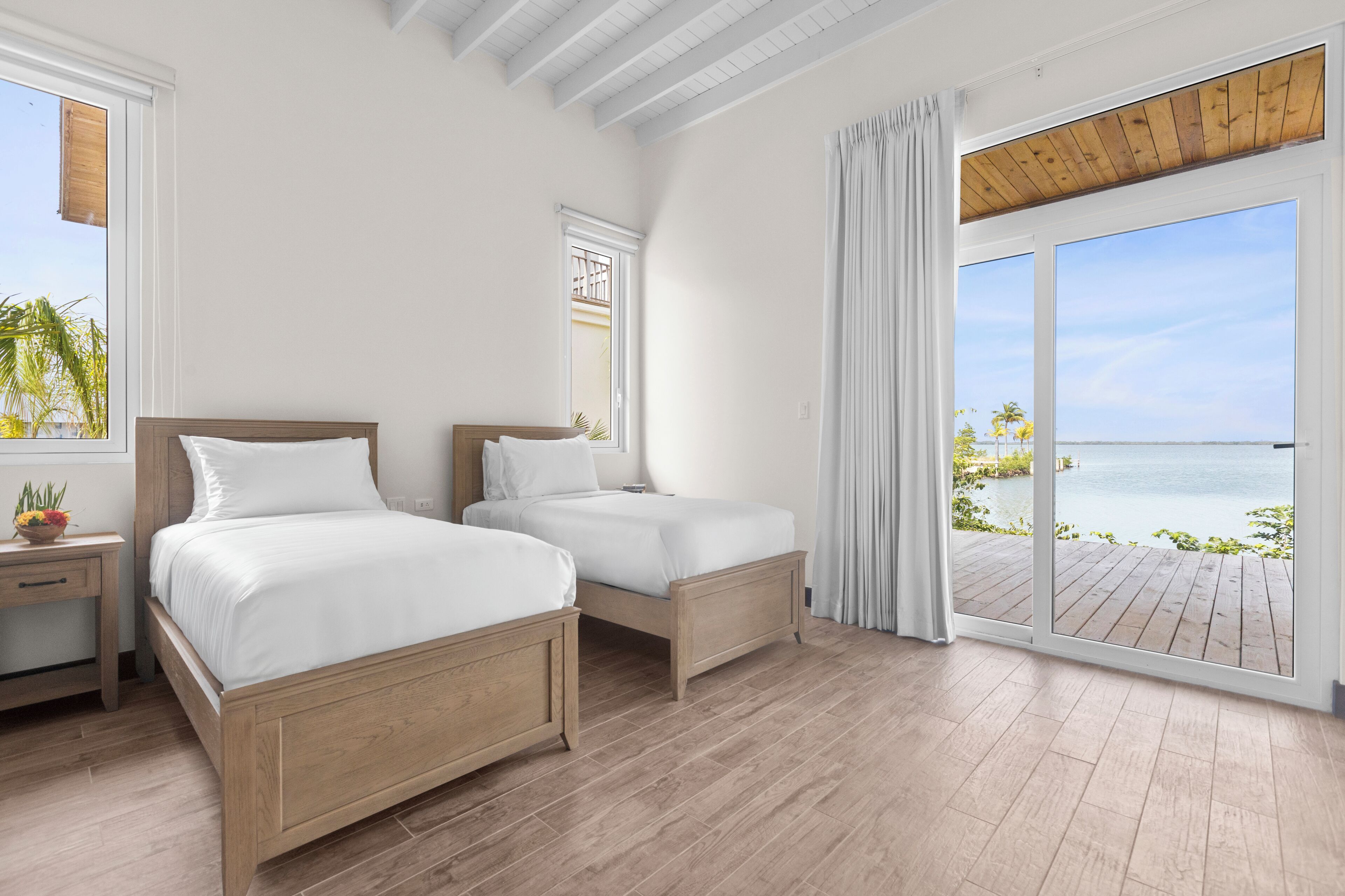 Two Bedroom Marina Villa | Egyptian cotton sheets, premium bedding, in-room safe