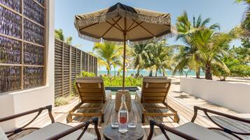 Vista a la playa o al mar