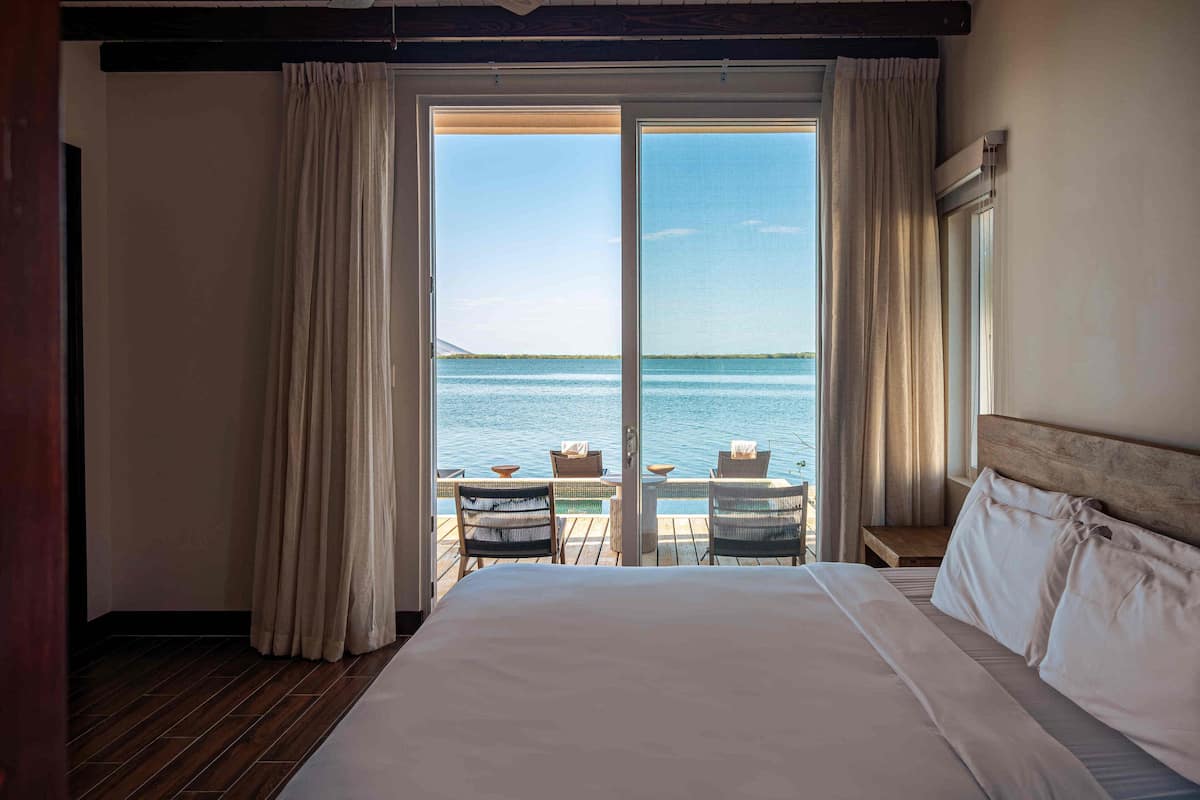 one bedroom beachfront villa | 1 bedroom, egyptian cotton sheets, premium bedding, in-room safe