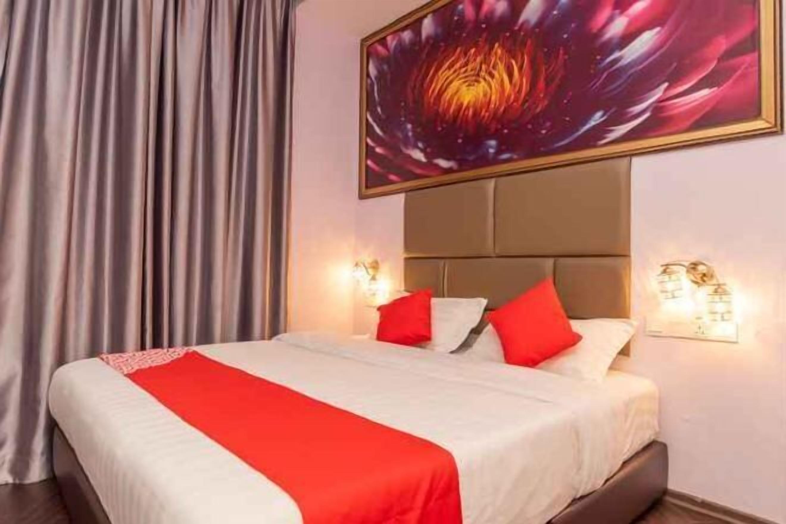 Free WiFi, bed sheets