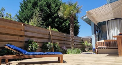 Hossegor Villa Les Surfeurs *** 5min rannat ja golfkentät