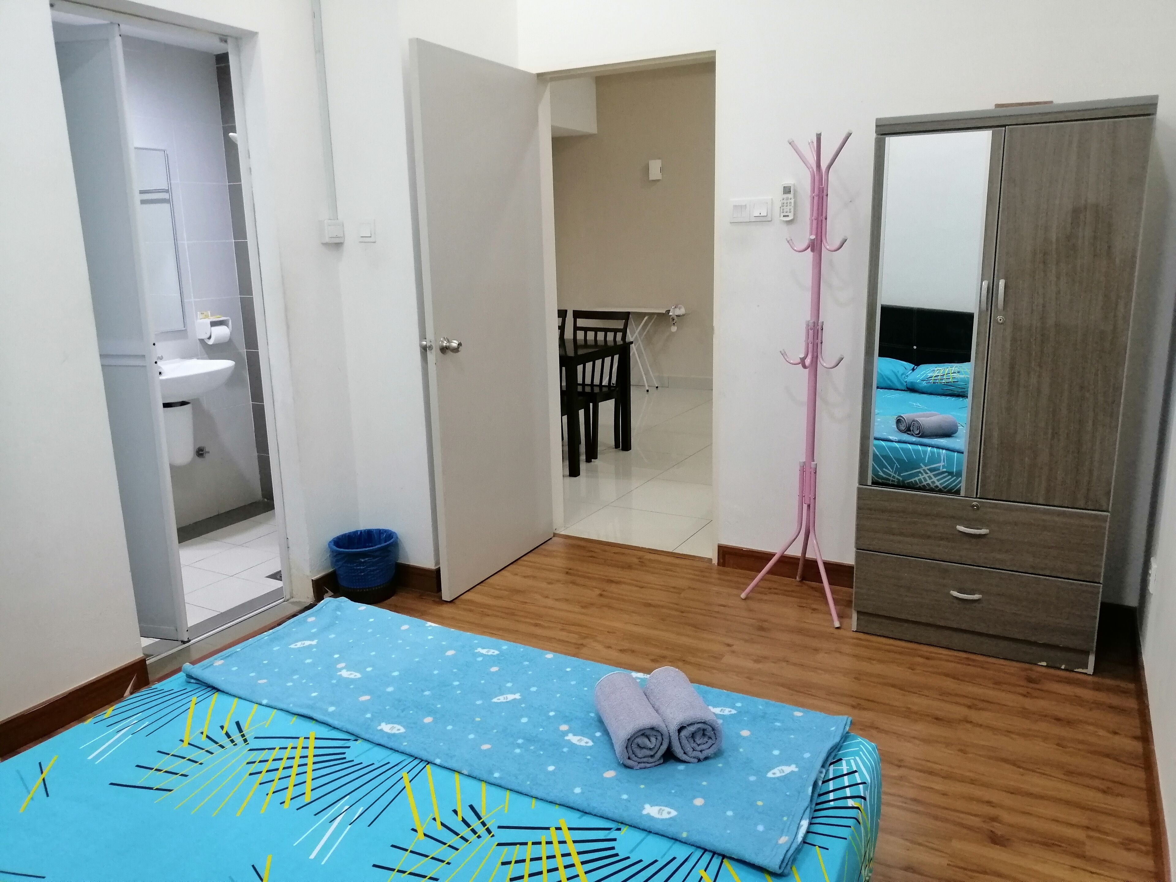 Apartment, 2 Bedrooms, Private Pool, City View | 2 bedrooms, minibar, blackout drapes, iron/ironing board