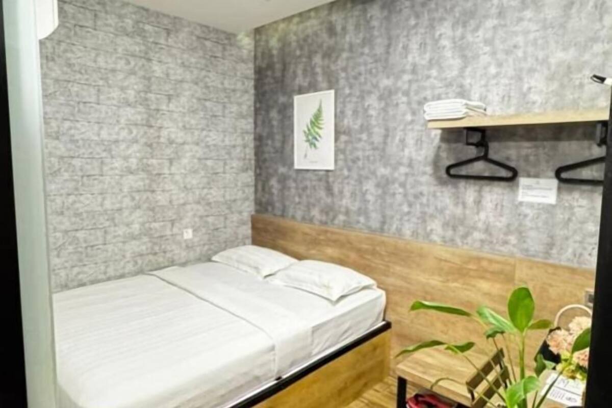 Desk, iron/ironing board (on request), WiFi (free)