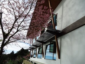 Façade de l’hébergement