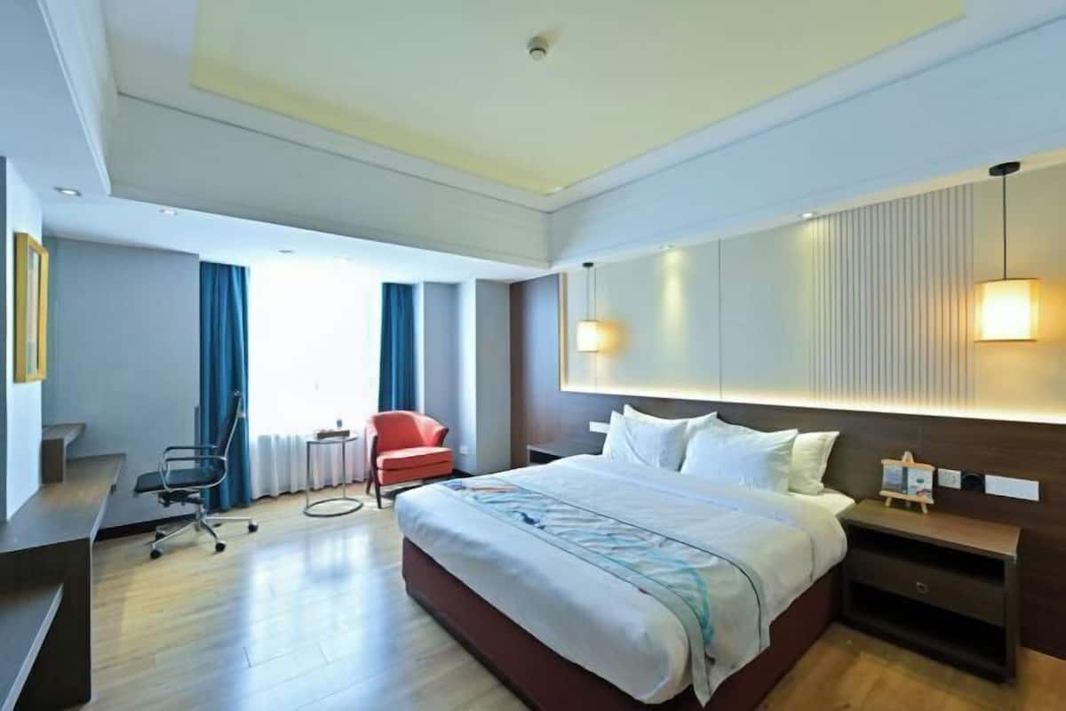 1 habitación y colchones con efecto memoria