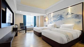Exclusive Twin Room | 1 bedroom, memory foam beds, free minibar, in-room safe