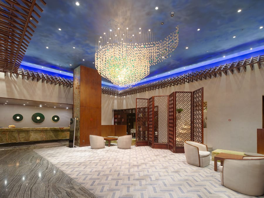 Lobby sitting area