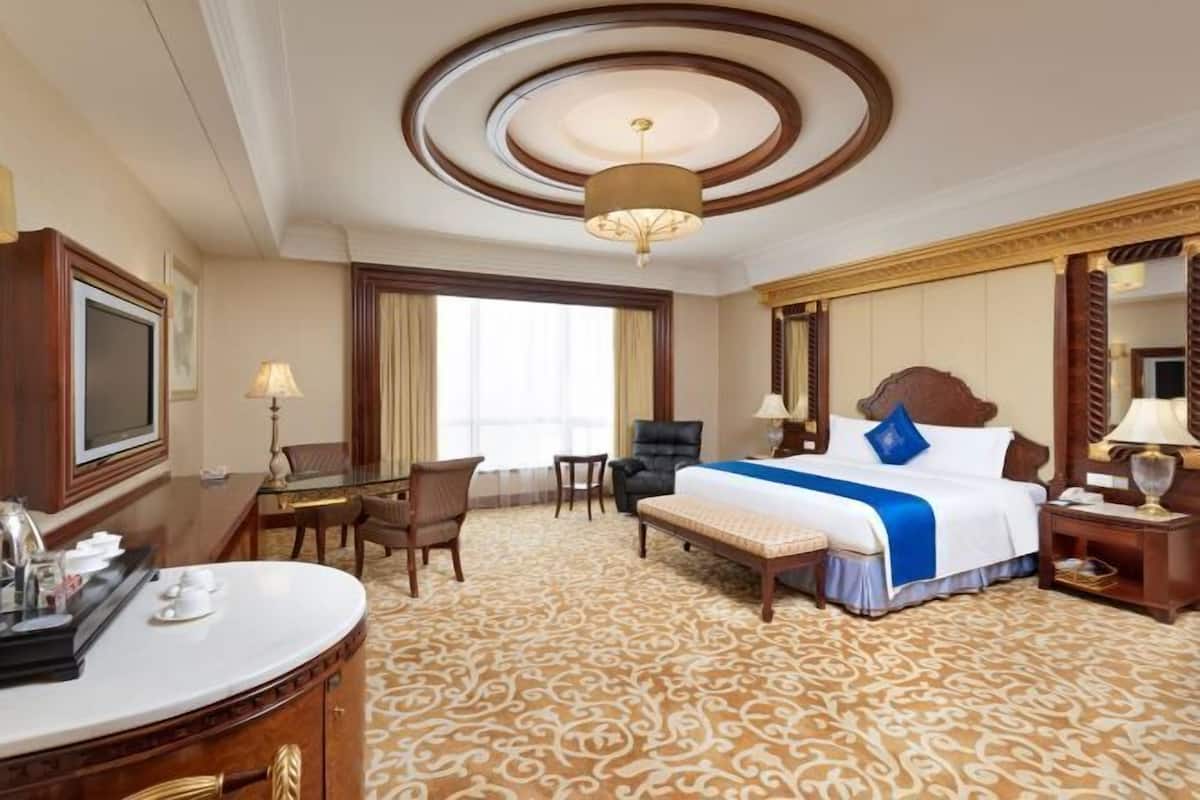 1 chambre, literie de qualité supérieure, couette en duvet d'oie