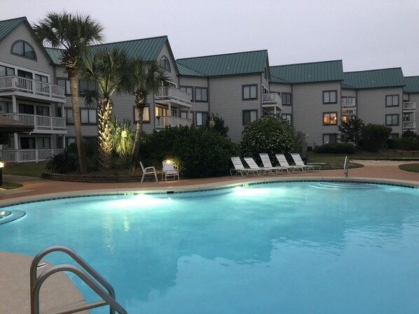 Alberca al aire libre 