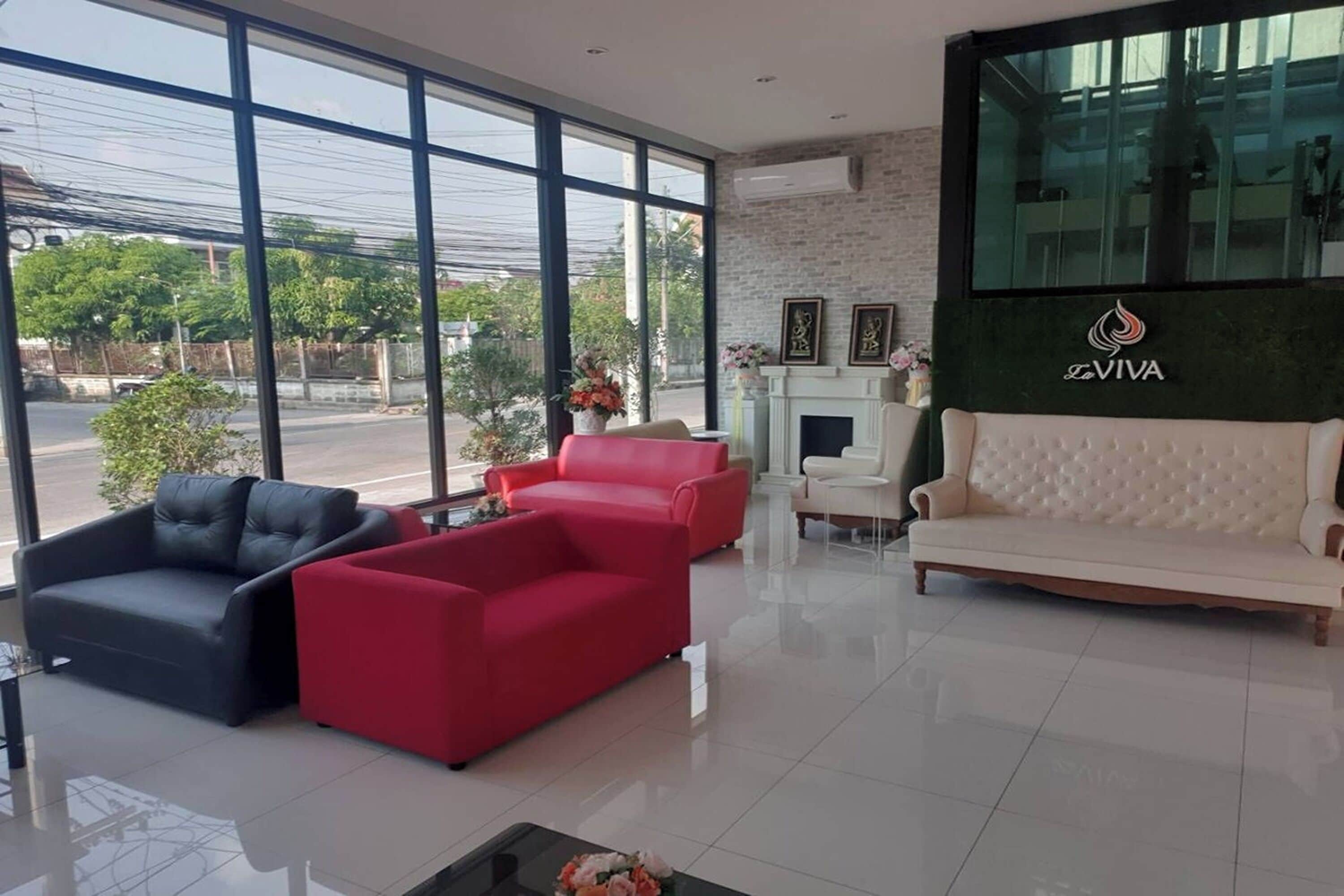 Khu tiếp khách ở sảnh