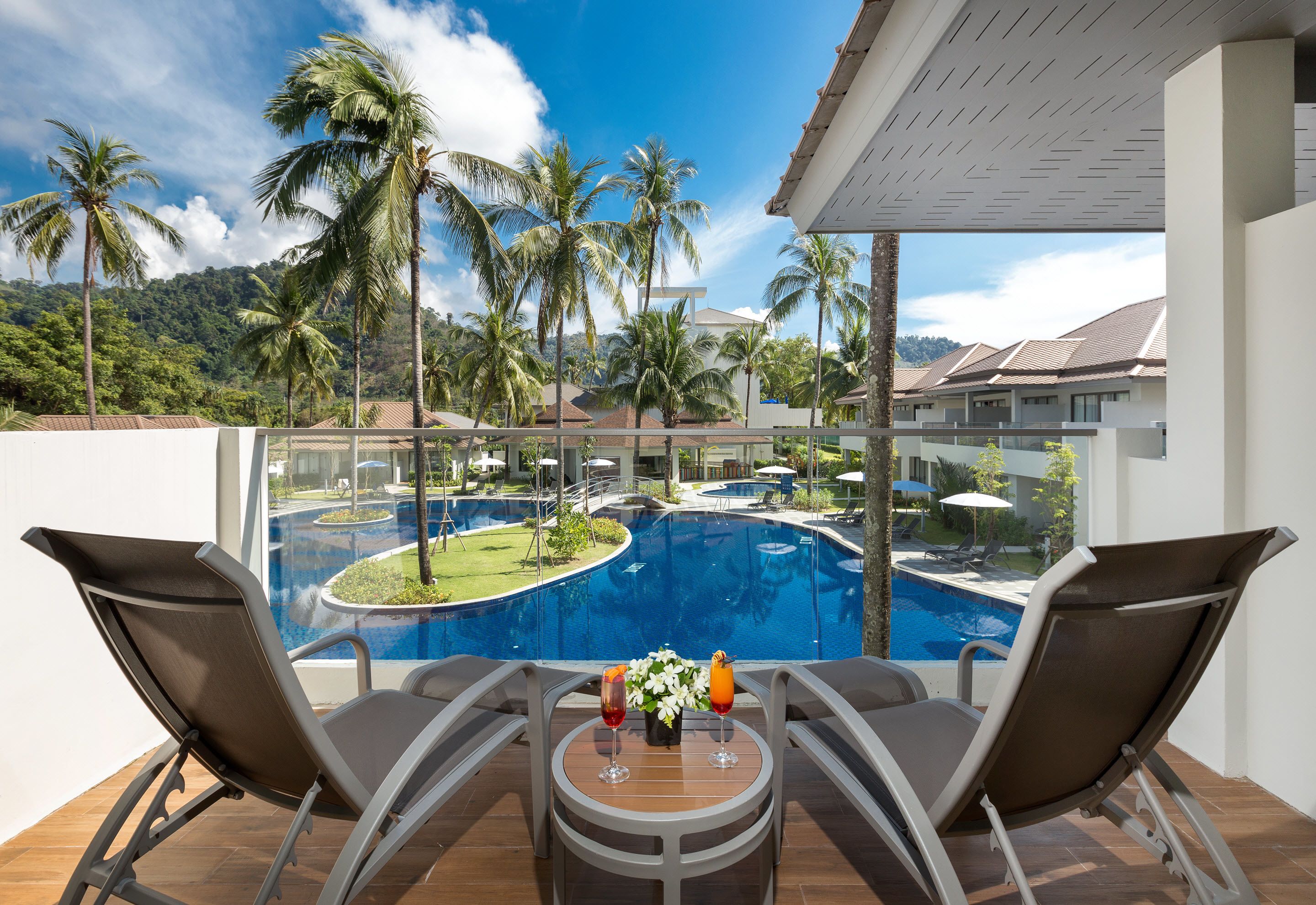 Deluxe Pool View (Family Wing) | View from room