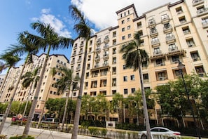 Façade de l’hébergement