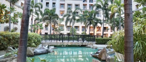Pemandangan tempat peranginan