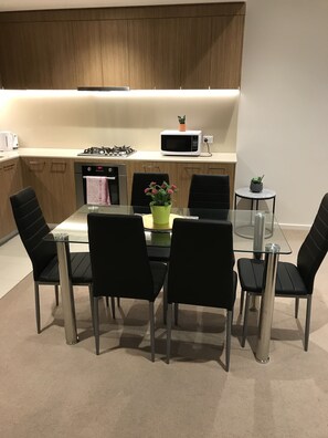 Dining - Tasha's Apartments on Morphett (Adelaide)