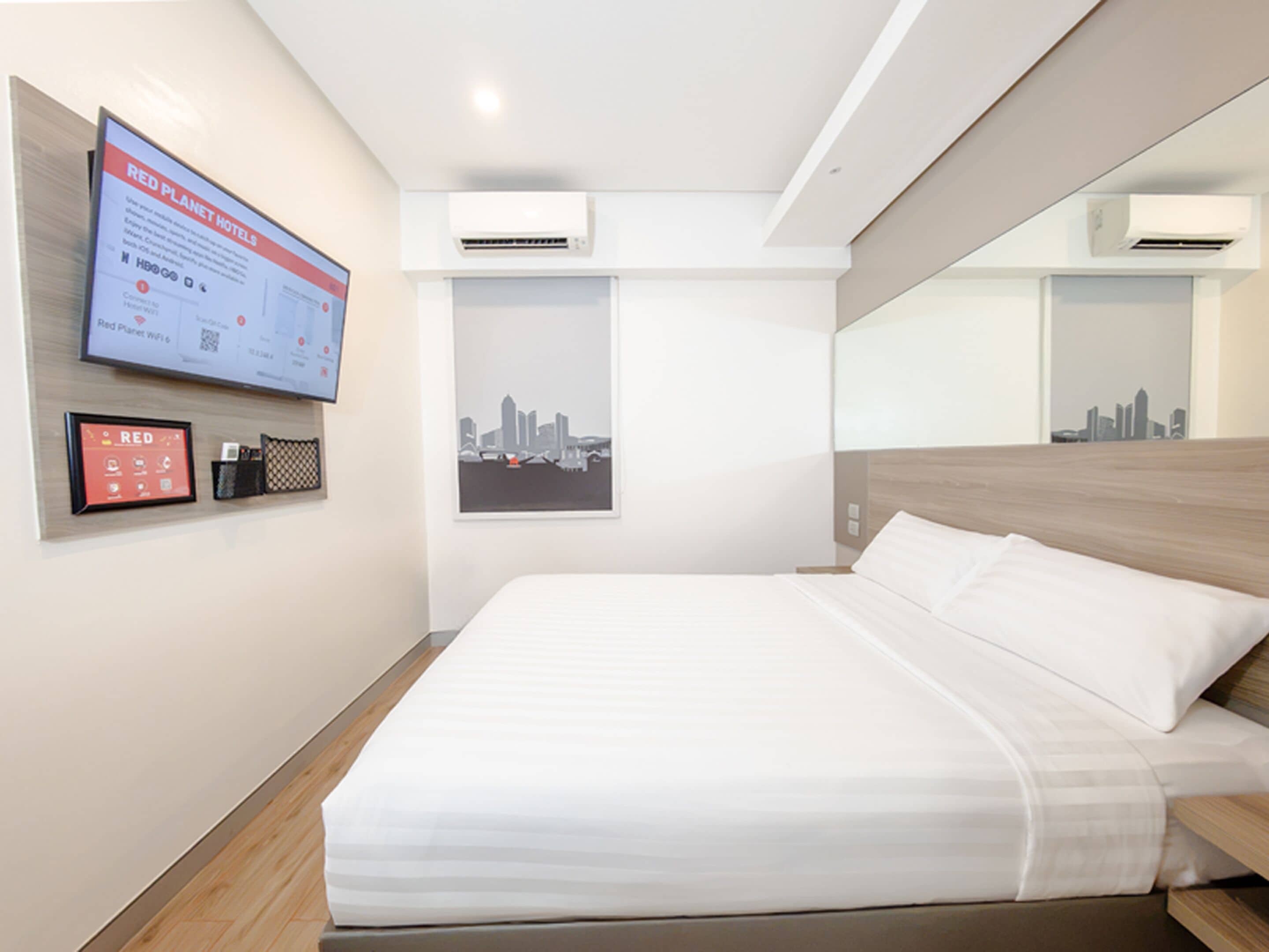 Double Room | Premium bedding, in-room safe, desk, laptop workspace