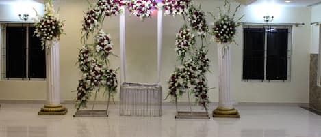 Indoor wedding