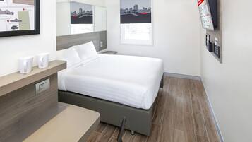 City Double Room | Premium bedding, in-room safe, desk, laptop workspace