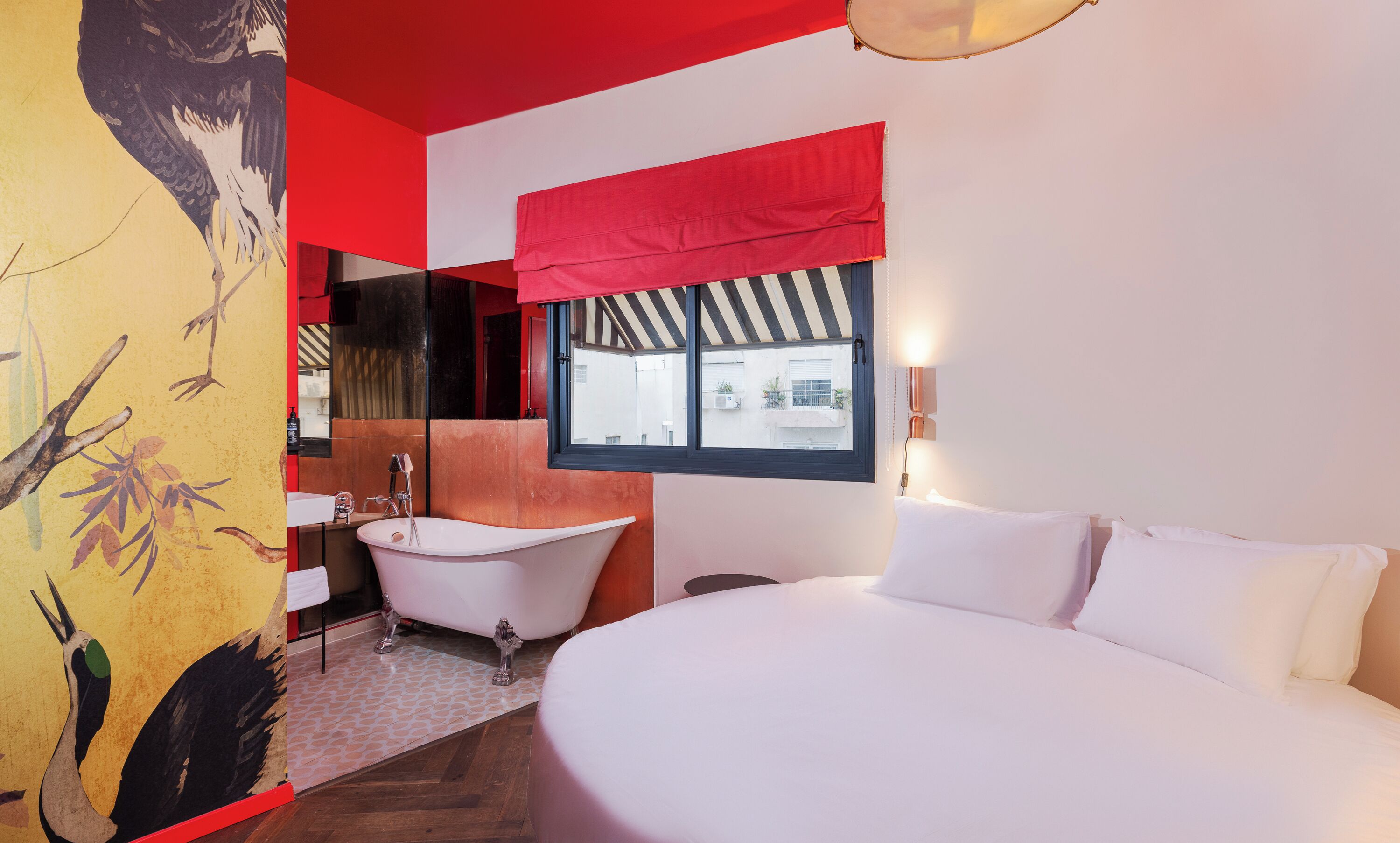 Double Room | Premium bedding, in-room safe, desk, blackout drapes