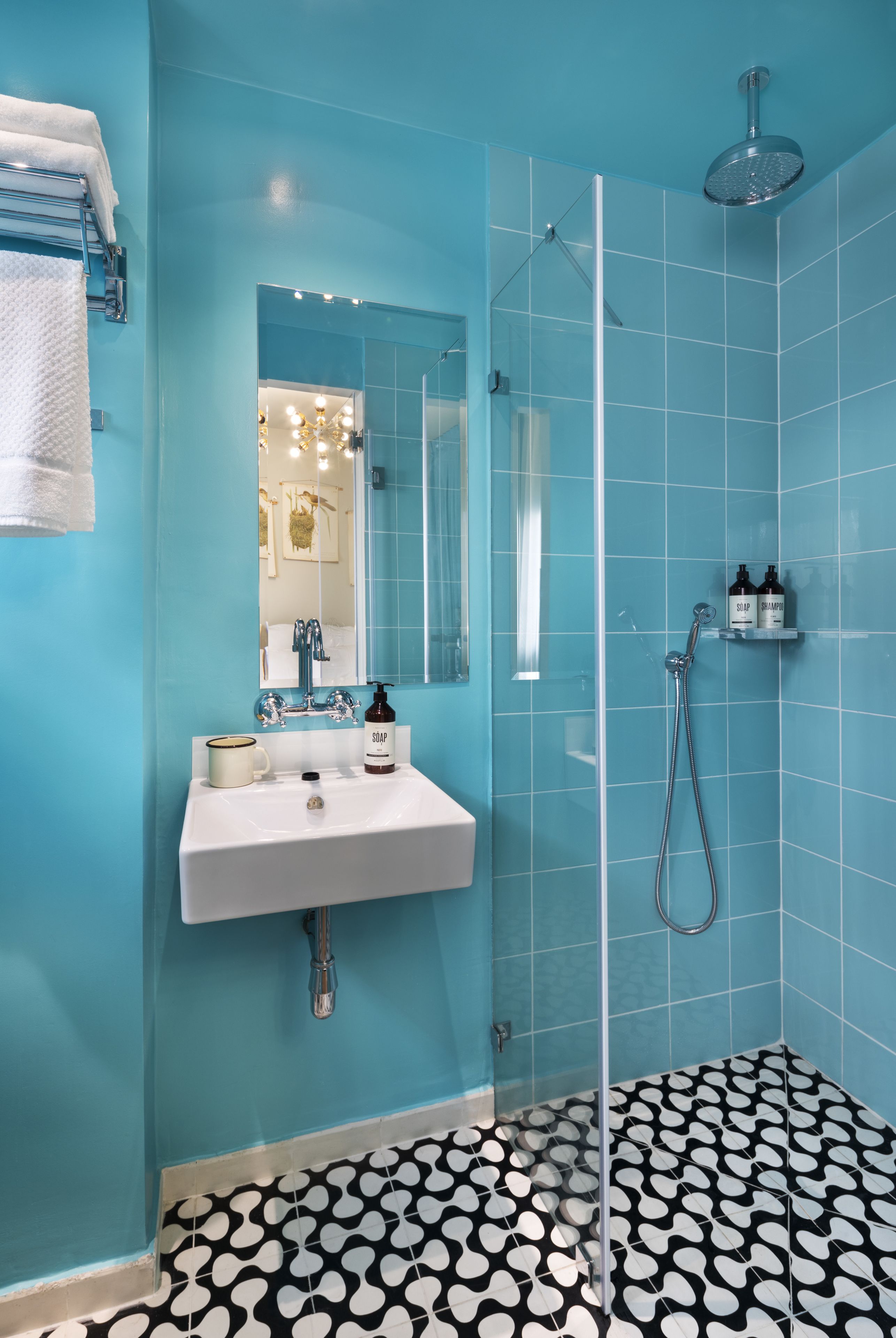 classic room, 1 queen bed | bathroom | free toiletries, hair dryer, towels