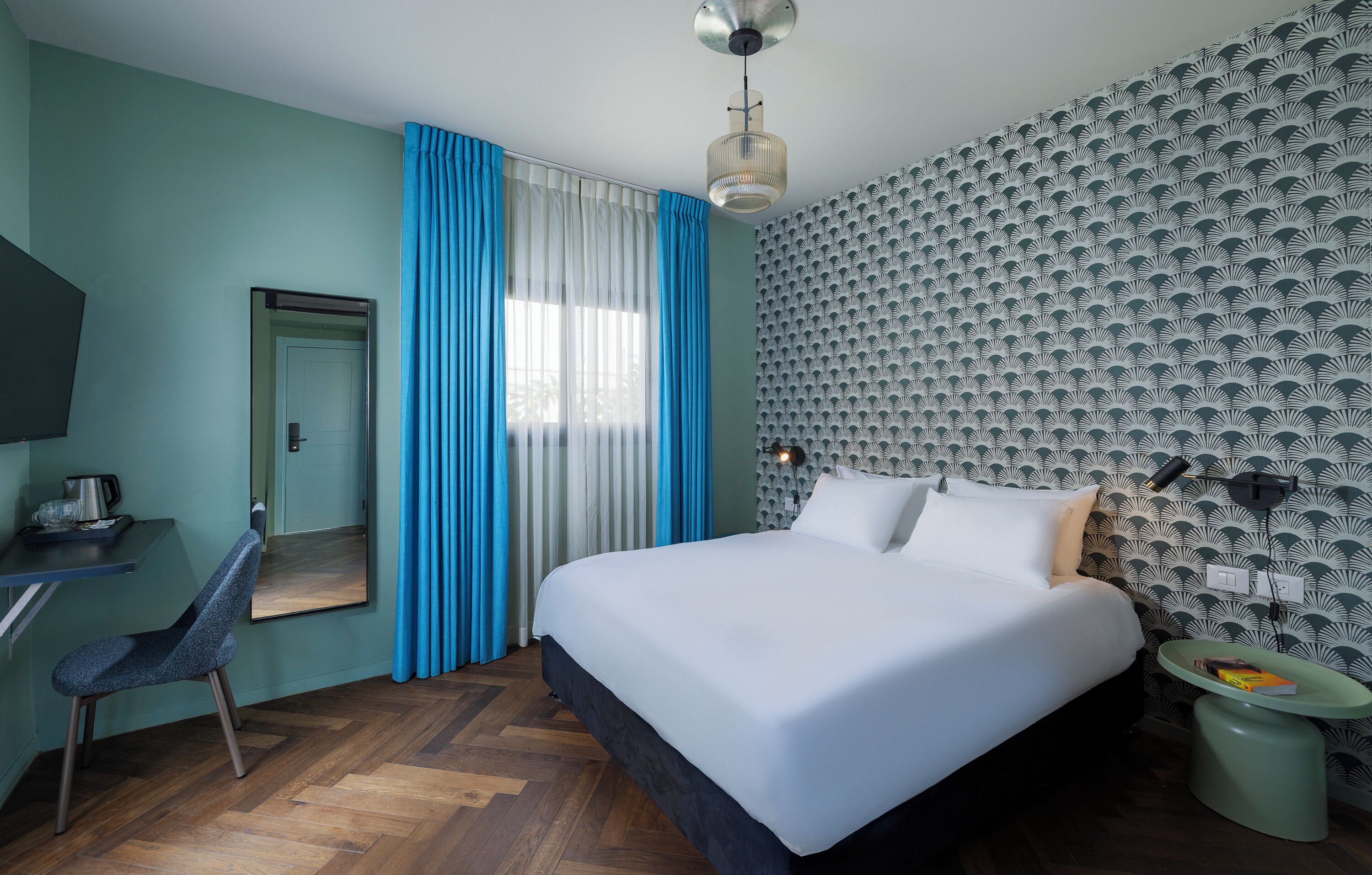 Deluxe Double Room, Balcony | Premium bedding, in-room safe, desk, blackout drapes