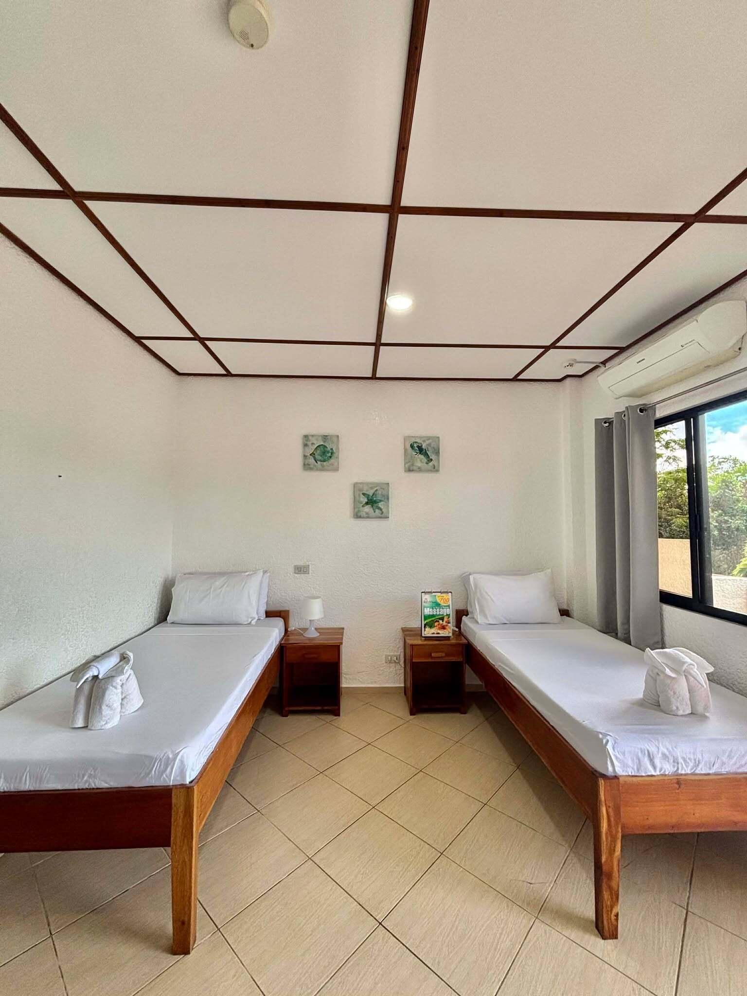Twin Room with Balcony | In-room safe, desk, free WiFi, bed sheets