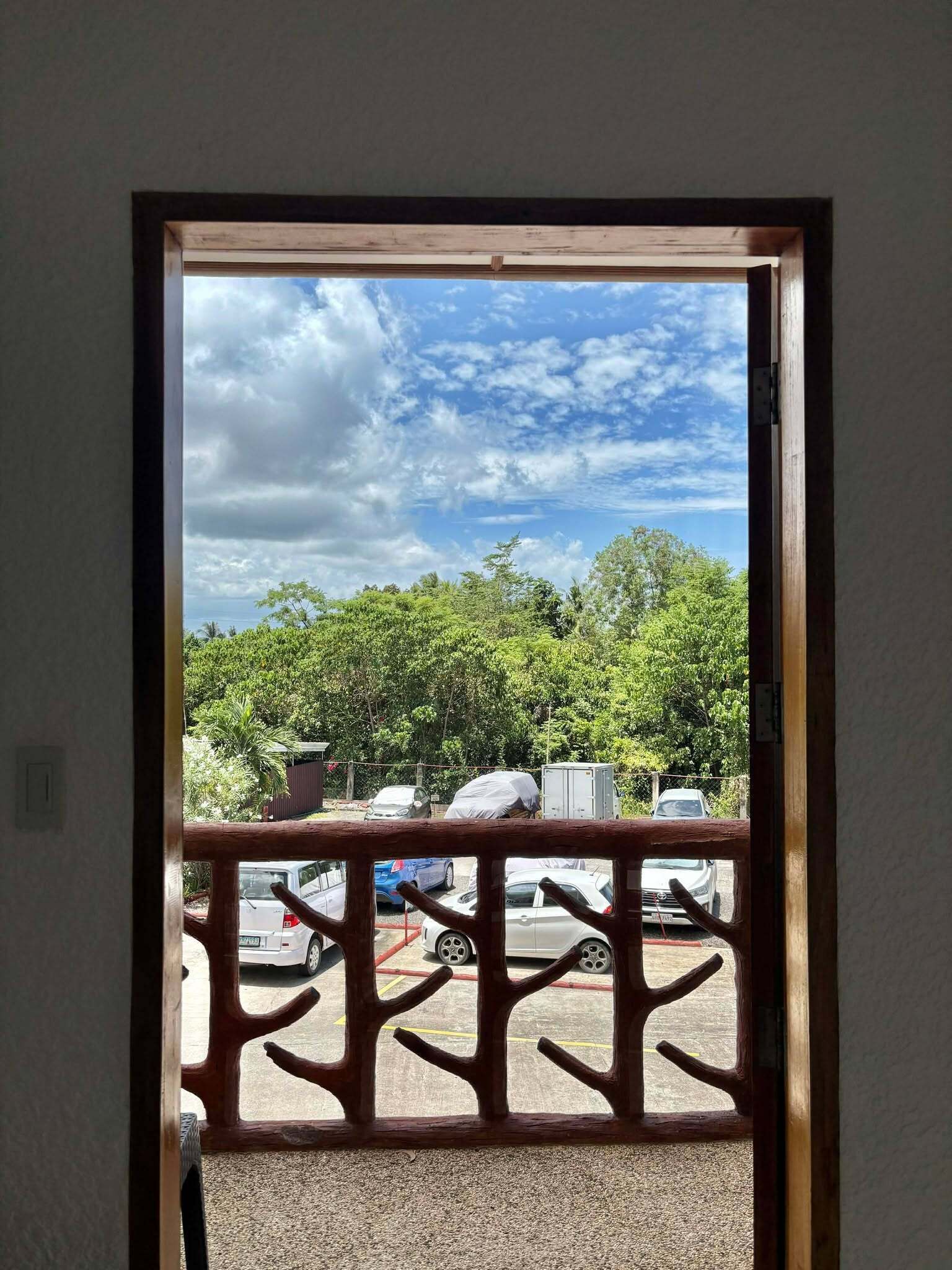 Chambre avec lits jumeaux, balcon | Vue depuis le balcon