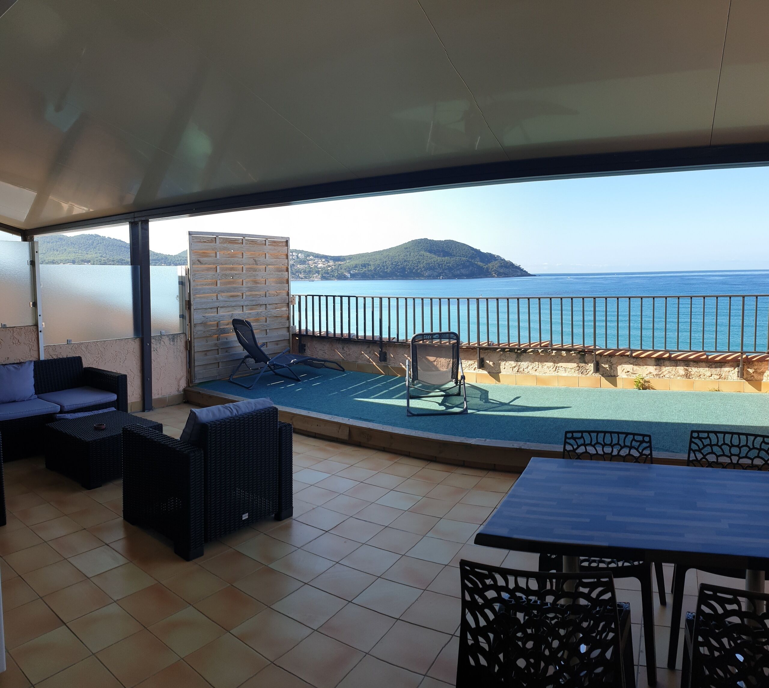 Vue depuis le balcon