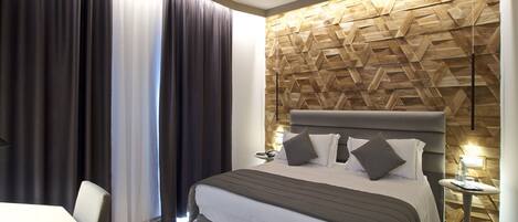 Habitació doble o amb dos llits individuals executiva | Minibar, caixa forta a l'habitació i escriptori