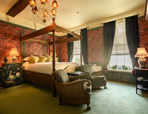 Habitación doble Deluxe, 1 cama King size (The China Room ) | Ropa de cama de alta calidad y minibar