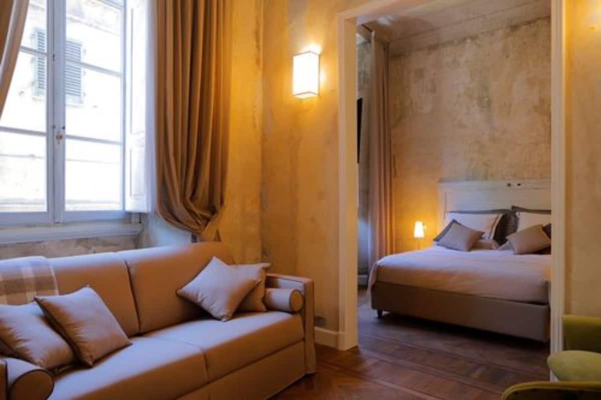 1 Schlafzimmer, hochwertige Bettwaren, Minibar, Zimmersafe