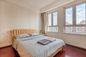 Two Bedroom Suite | Desk, blackout drapes, free WiFi, wheelchair access - Central Park (Suzhou)