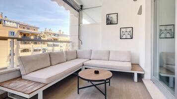 Deluxe penthouse, 3 slaapkamers, 2 badkamers, bijgebouw (LAB, IGUAZU) | Terras