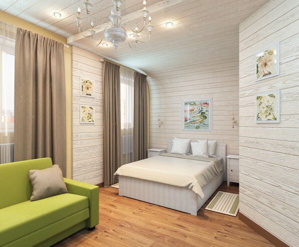 Family Suite, Multiple Beds, Sauna | 1 bedroom, minibar, in-room safe, iron/ironing board