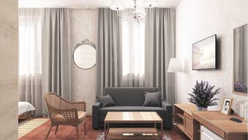 1 bedroom, minibar, in-room safe, iron/ironing board