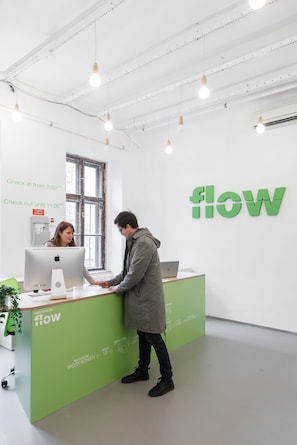 Reception - Flow Spaces  (Budapest)