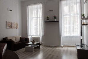 Comfort-Apartment, 3 Schlafzimmer, zum Garten hin | Ausblick vom Zimmer
