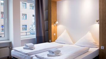 Premium bedding, in-room safe, desk, rollaway beds