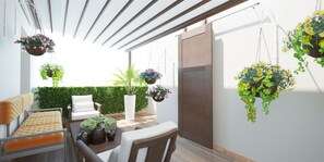 Terrace/patio - Dem Hotel (Rome)