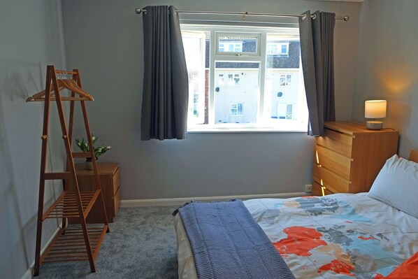 Apartment, 2 Bedrooms | 2 bedrooms, premium bedding, memory foam beds, iron/ironing board