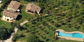 Aerial view - La Collina dei Ciliegi (Torgiano)