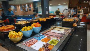 Morgenmadsbuffet hver dag (55 BRL pr. person)