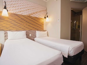 Standard Apartment, 2 Twin Beds | In-room safe, desk, blackout drapes, soundproofing