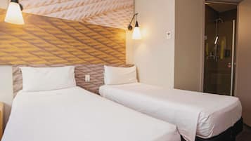 In-room safe, desk, blackout curtains, soundproofing