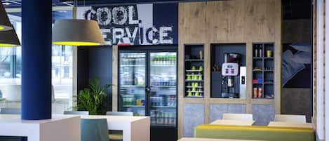 Lounge i lobbyen