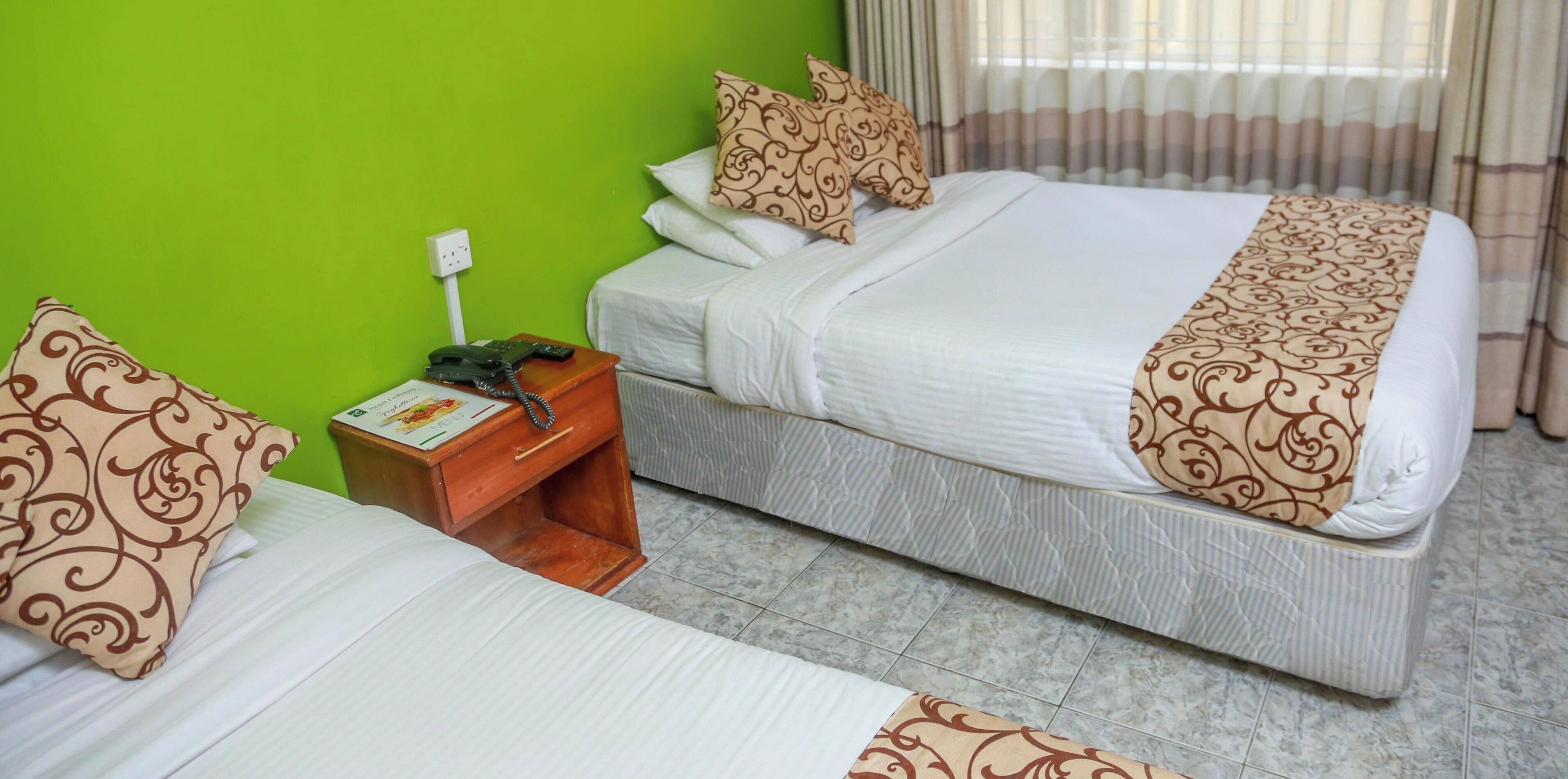 Desk, iron/ironing board, free WiFi, bed sheets