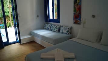 Desk, iron/ironing board, free cribs/infant beds, rollaway beds