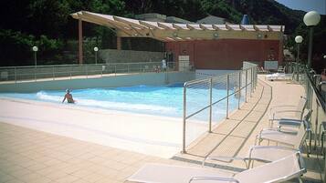 Vue depuis lâhĂ©bergement