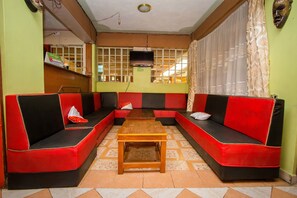 Zona de estar del vestíbulo