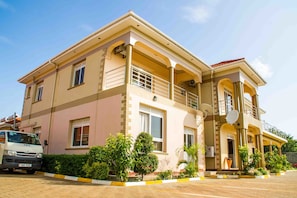 Fassade der Unterkunft